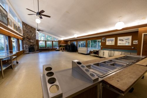 Dining Hall and Buffet Station