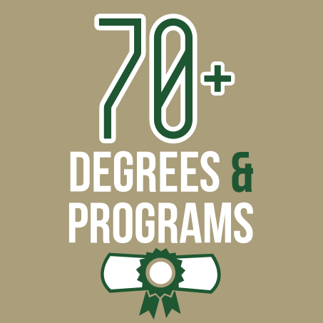 70+ degrees and programs