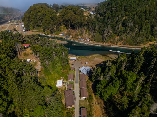 Cabins Near Waterfront